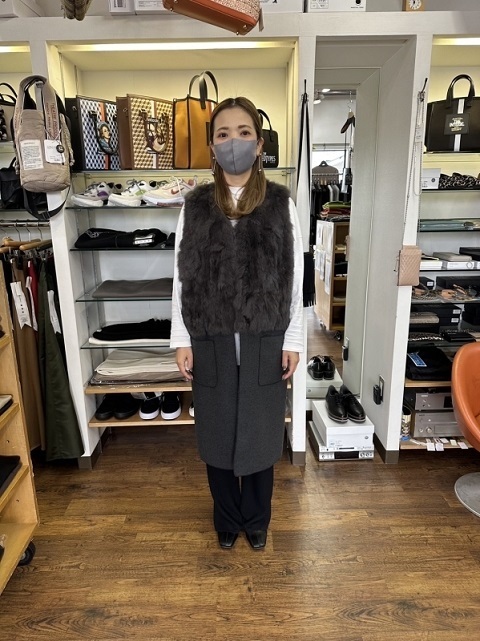 Eimee Law ラビットファーメルトンジレ Eimee law エイミー ロー / Eimee law ラビットファー＆メルトン