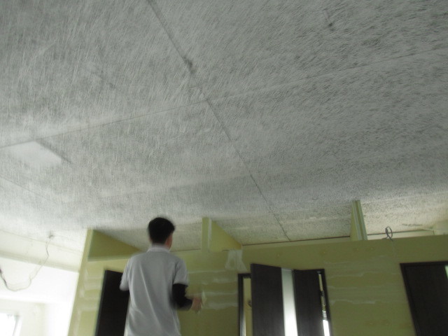 中野区M社事務所内装リフォーム　内装クロス貼下地処理_a0214329_09462814.jpg