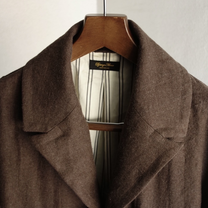 商品入荷のお知らせ / classic peakedlapel atelier coat_e0130546_14050088.jpg
