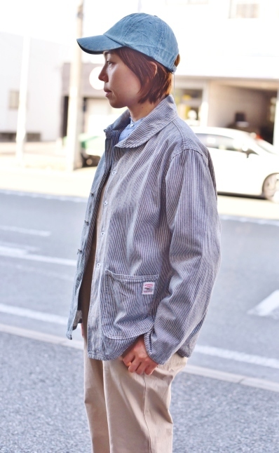 「残り1枚!」 Pointer USA 軽く紹介:其の① Hickory DENIM CoverAll ★★_d0152280_13124899.jpg