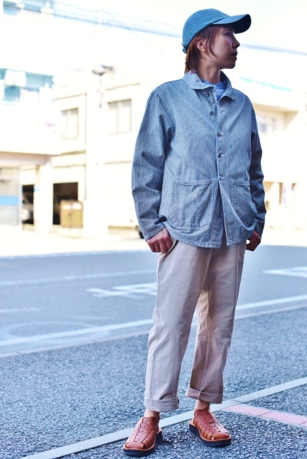 「残り1枚!」 Pointer USA 軽く紹介:其の① Hickory DENIM CoverAll ★★_d0152280_13133057.jpg
