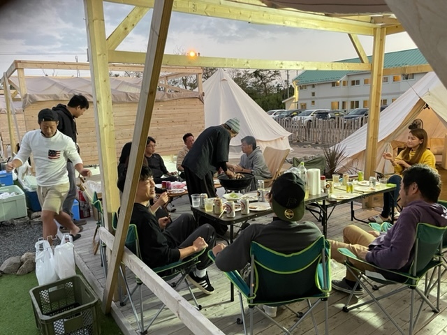 グランピングBBQ_e0183792_13061302.jpg