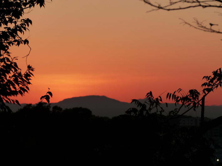 夕方の富士山　晴天の日_f0296312_19450533.jpg