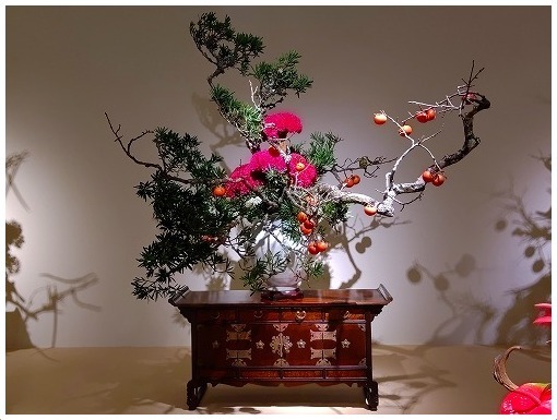 小原流展②☆新宿高島屋 : one's heart