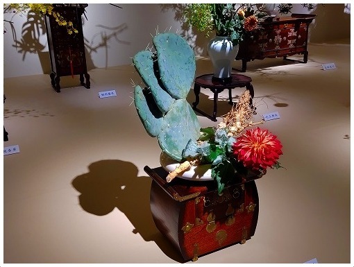 小原流展②☆新宿高島屋 : one's heart