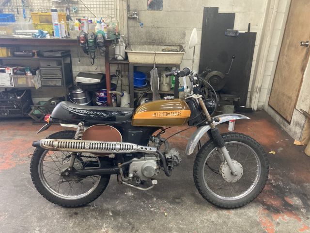 ベンリー50（CD50）カスタム ヤマちゃん号 シート交換 : JET CUSTOM