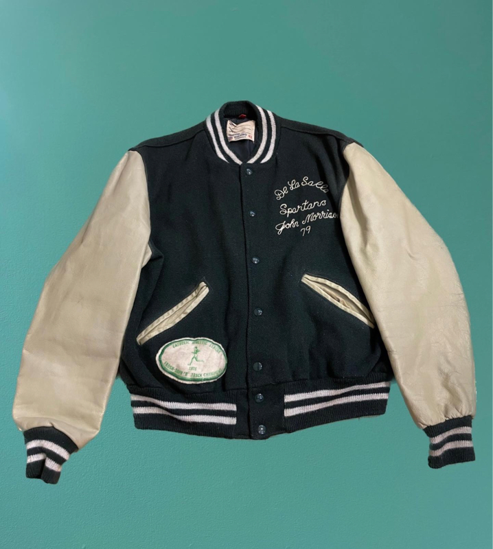 70s DeLong Varsity Jacket 米国製スタジャン 新品未使用