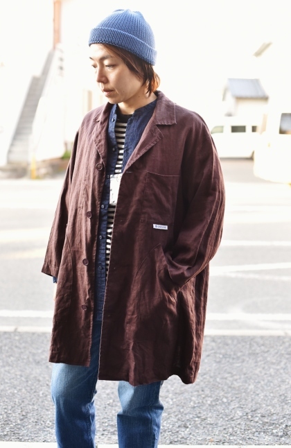 今時期に・・・★★ Kato Indigo DENIM STAND COLLAR SHIRTS (再!)_d0152280_07265799.jpg