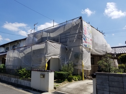安佐北区・F様邸 外壁塗装工事_d0125228_22181009.jpg