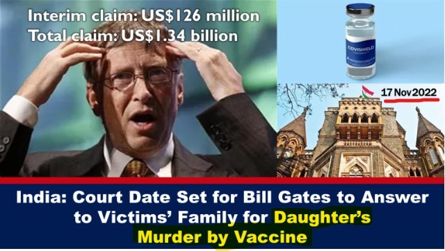 ※【ワクチンがゲームオーバーとなる日】は嘘と現地インドから❣(^^;)ビルゲイツらのワクチン殺人の裁判が11月17日インドで開始❣_e0069900_21460146.jpg