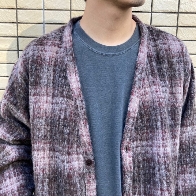 アナクロのモヘア風カーディガン。 : 岡山 セレクトショップ FORTY FIVE STYLE Blog