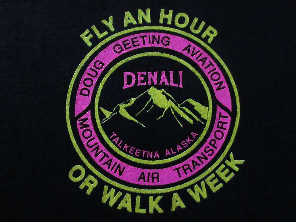 Doug Geeting Aviation Expedition Air SupportのデナリTシャツ_d0273756_16361763.jpg