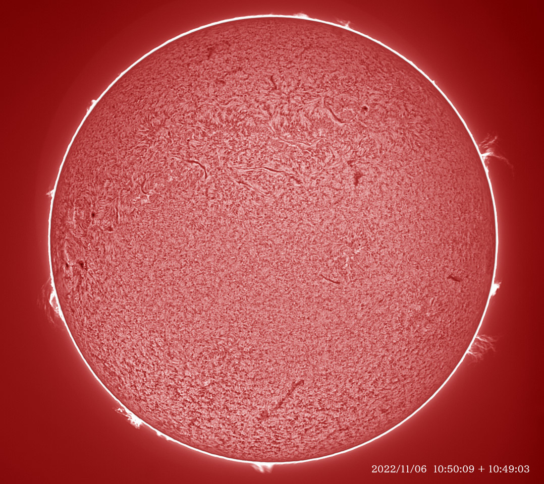 11月6日の太陽_e0174091_18513911.jpg