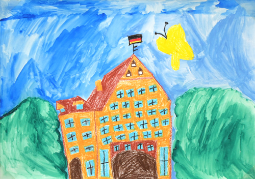  ドイツ大使賞 絵画コンテスト2022 『わたしのドイツ』 小学生の部 その1_b0411489_10284083.jpg
