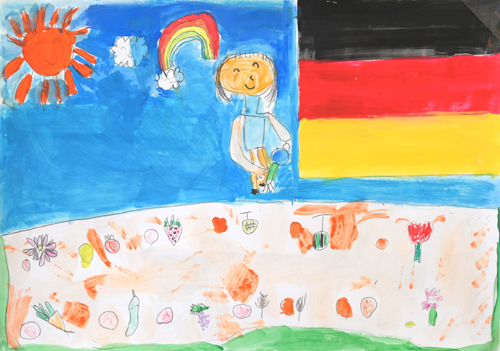  ドイツ大使賞 絵画コンテスト2022 『わたしのドイツ』 小学生の部 その1_b0411489_10390615.jpg