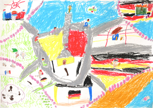  ドイツ大使賞 絵画コンテスト2022 『わたしのドイツ』 小学生の部 その1_b0411489_10401244.jpg
