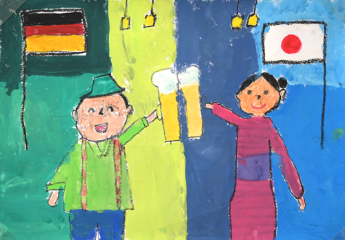 ドイツ大使賞 絵画コンテスト2022 『わたしのドイツ』 小学生の部 その2_b0411489_10471799.jpg
