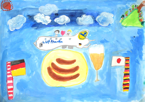 ドイツ大使賞 絵画コンテスト2022 『わたしのドイツ』 小学生の部 その2_b0411489_10473325.jpg
