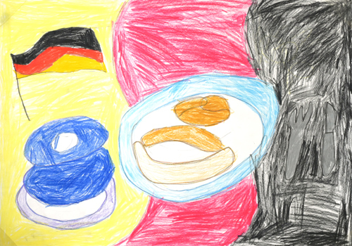 ドイツ大使賞 絵画コンテスト2022 『わたしのドイツ』 小学生の部 その2_b0411489_10475413.jpg