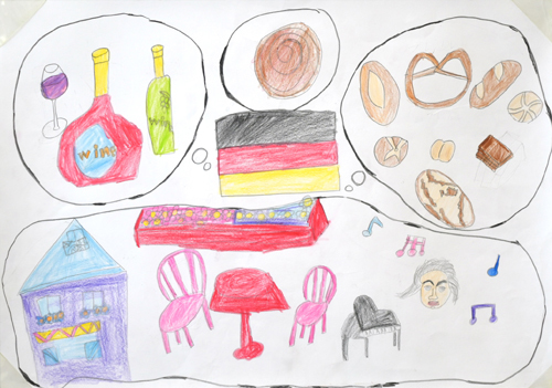 ドイツ大使賞 絵画コンテスト2022 『わたしのドイツ』 小学生の部 その2_b0411489_10574716.jpg