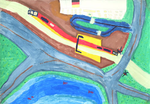 ドイツ大使賞 絵画コンテスト2022 『わたしのドイツ』 小学生の部 その2_b0411489_11023122.jpg
