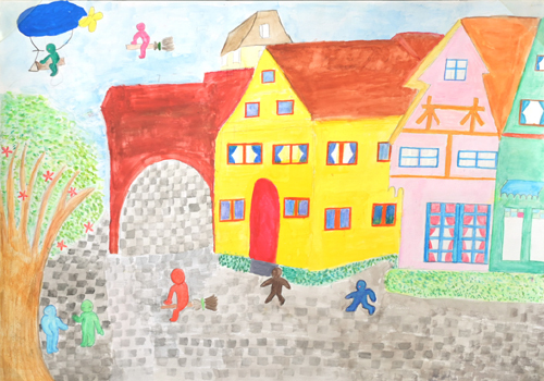 ドイツ大使賞 絵画コンテスト2022 『わたしのドイツ』 小学生の部 その2_b0411489_11025544.jpg