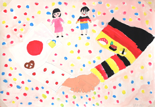 ドイツ大使賞 絵画コンテスト2022 『わたしのドイツ』 小学生の部 その3_b0411489_11074520.jpg