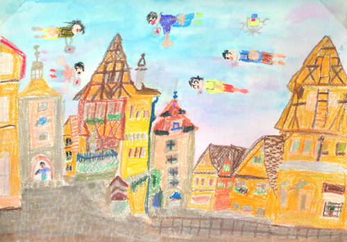 ドイツ大使賞 絵画コンテスト2022 『わたしのドイツ』 小学生の部 その3_b0411489_11260409.jpg