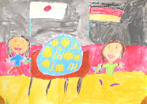 ドイツ大使賞 絵画コンテスト2022 『わたしのドイツ』 小学生の部 その4_b0411489_11313825.jpg