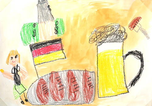 ドイツ大使賞 絵画コンテスト2022 『わたしのドイツ』 小学生の部 その4_b0411489_11352168.jpg