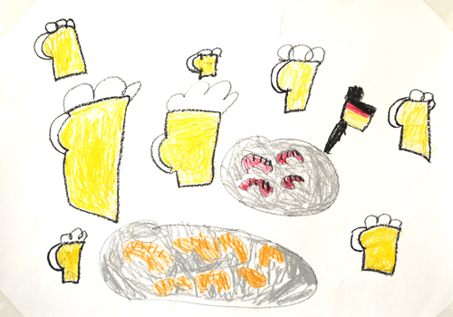 ドイツ大使賞 絵画コンテスト2022 『わたしのドイツ』 小学生の部 その4_b0411489_11372791.jpg