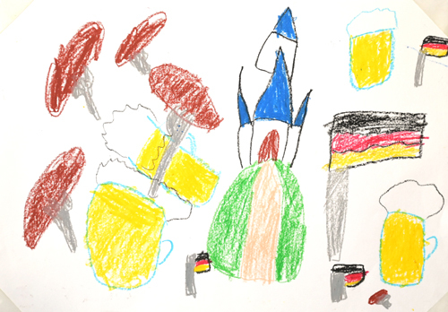 ドイツ大使賞 絵画コンテスト2022 『わたしのドイツ』 小学生の部 その4_b0411489_11374852.jpg