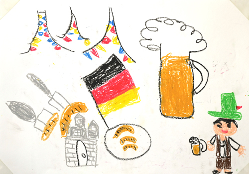 ドイツ大使賞 絵画コンテスト2022 『わたしのドイツ』 小学生の部 その4_b0411489_11380223.jpg