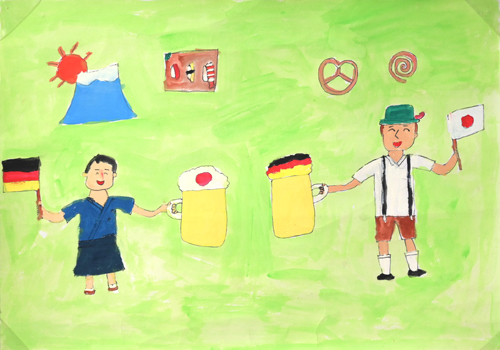 ドイツ大使賞 絵画コンテスト2022 『わたしのドイツ』 小学生の部 その4_b0411489_11400191.jpg
