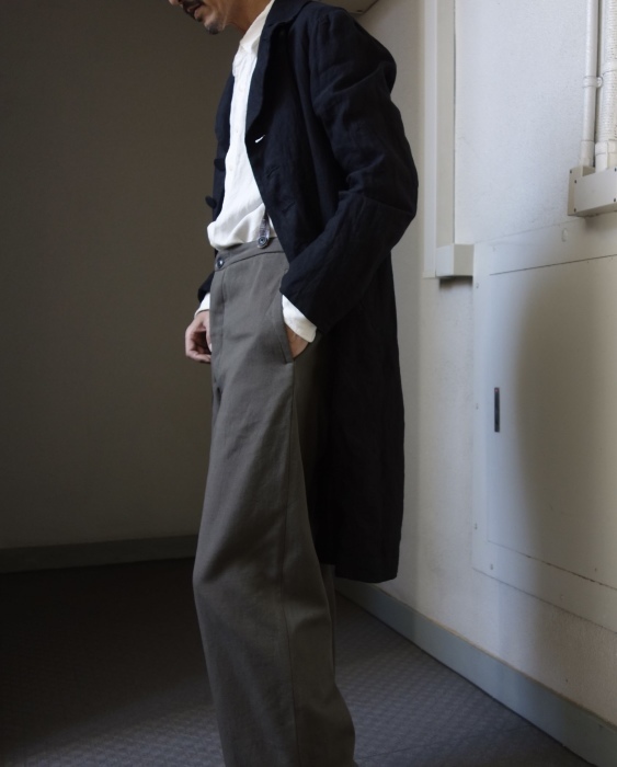 1月の製作予定 / classic cottonlinen trousers_e0130546_16092031.jpg