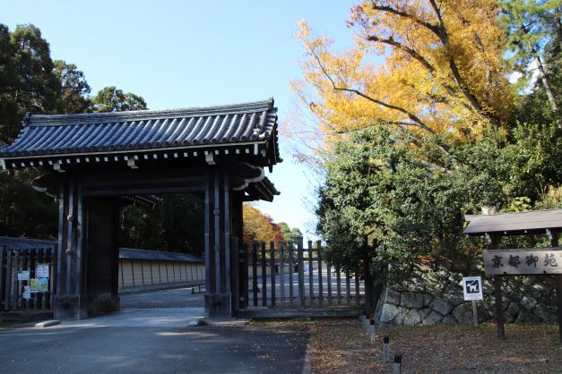 京都御苑　木々の葉が変化_e0048413_21241650.jpg