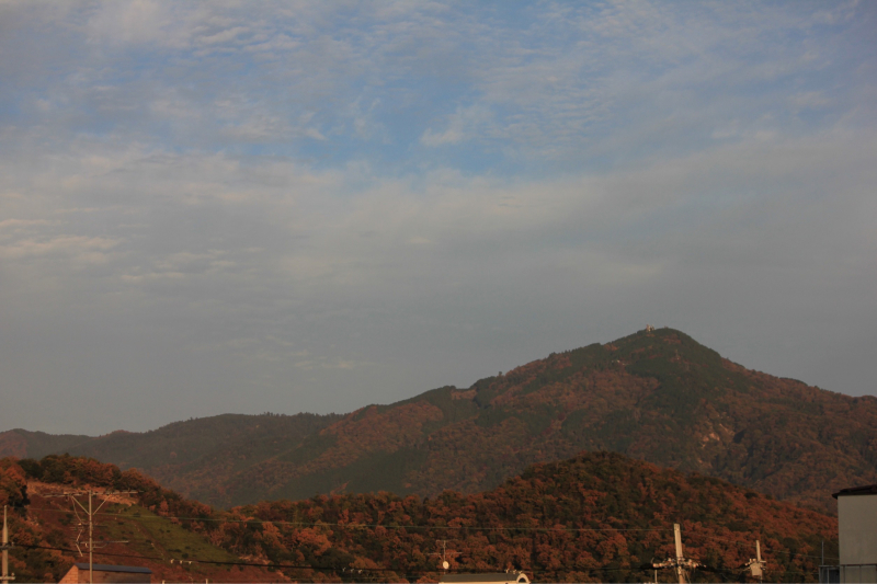 昨日の比叡山〜教室からの秋景色〜_b0408892_14045021.jpg