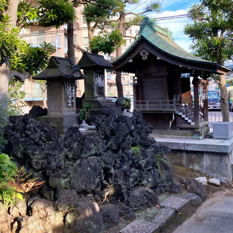 小島八幡神社「小島富士」_c0060143_11093538.jpg