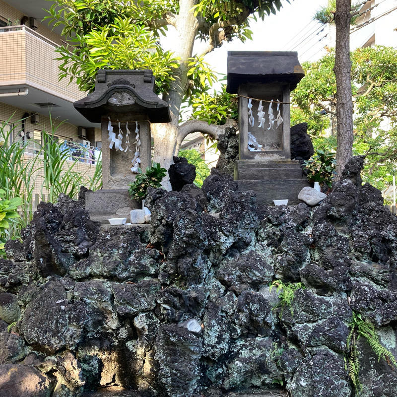 小島八幡神社「小島富士」_c0060143_11093916.jpg