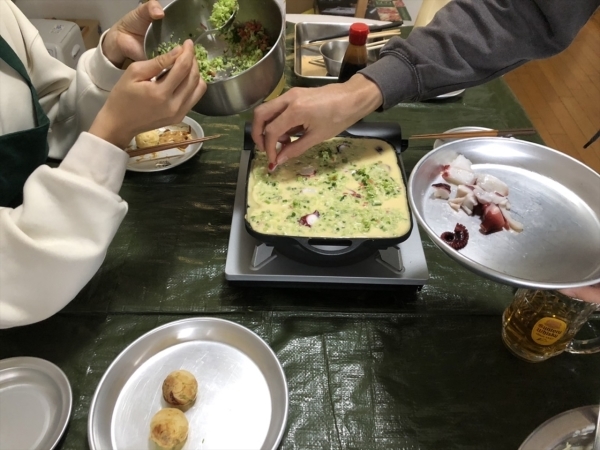 雨の日のタコ焼き。_e0271890_20465726.jpg