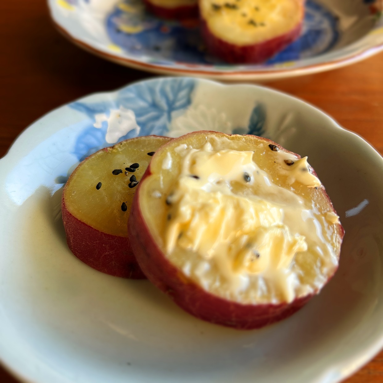 フライパン一つで出来る！ほくほく美味しいふかし芋の作り方_e0345163_21460436.jpg