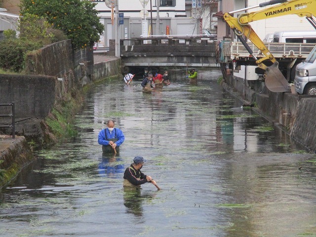 今年最後の「田宿川の川そうじ」と「令和4年度　富士市技能者表彰式」_f0141310_07290200.jpg