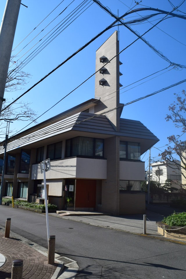 東京北区の日本基督教団滝野川教会(建築家・遠藤楽設計作品探訪