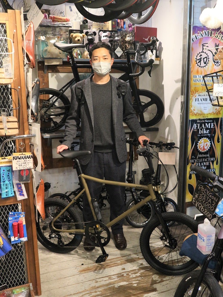 11月27日　渋谷　原宿　の自転車屋　FLAME bike前です_e0188759_17040606.jpg