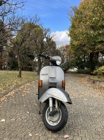 1987 Vespa PX200BME  グレーメタリック_f0123137_13282669.jpg