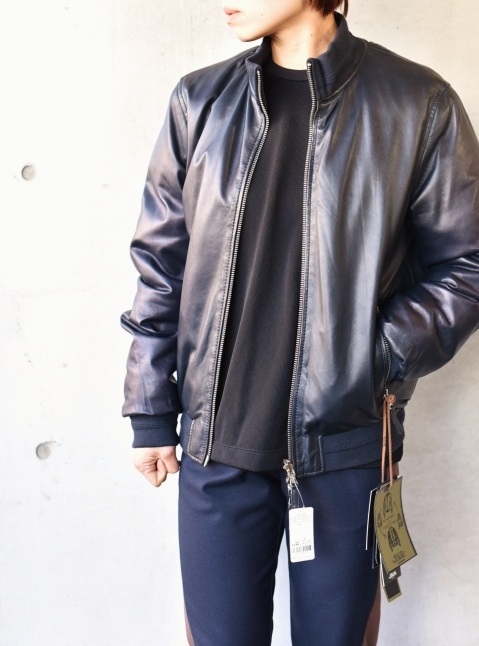 LEATHER DOWN JACKET　　The Jack Leathers ITALY　　「残り1枚」_d0152280_06512756.jpg