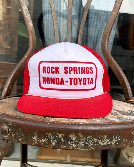 80\'s　Trucker　Hat　HONDA　TOYOTA_e0187362_12435834.jpg