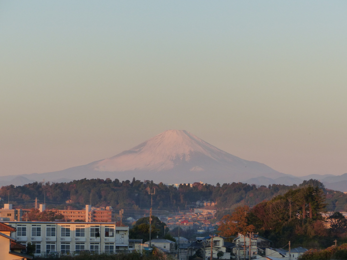 12月8日　朝の富士山_f0296312_17433258.jpg