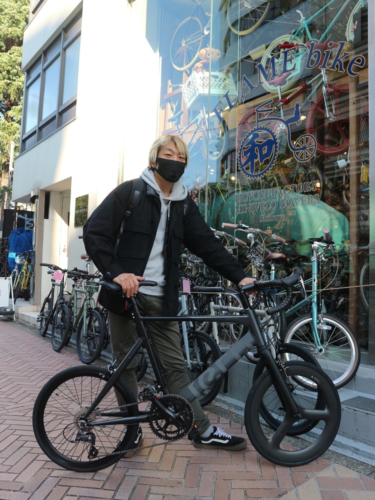 12月10日　渋谷　原宿　の自転車屋　FLAME bike前です_e0188759_19035574.jpg