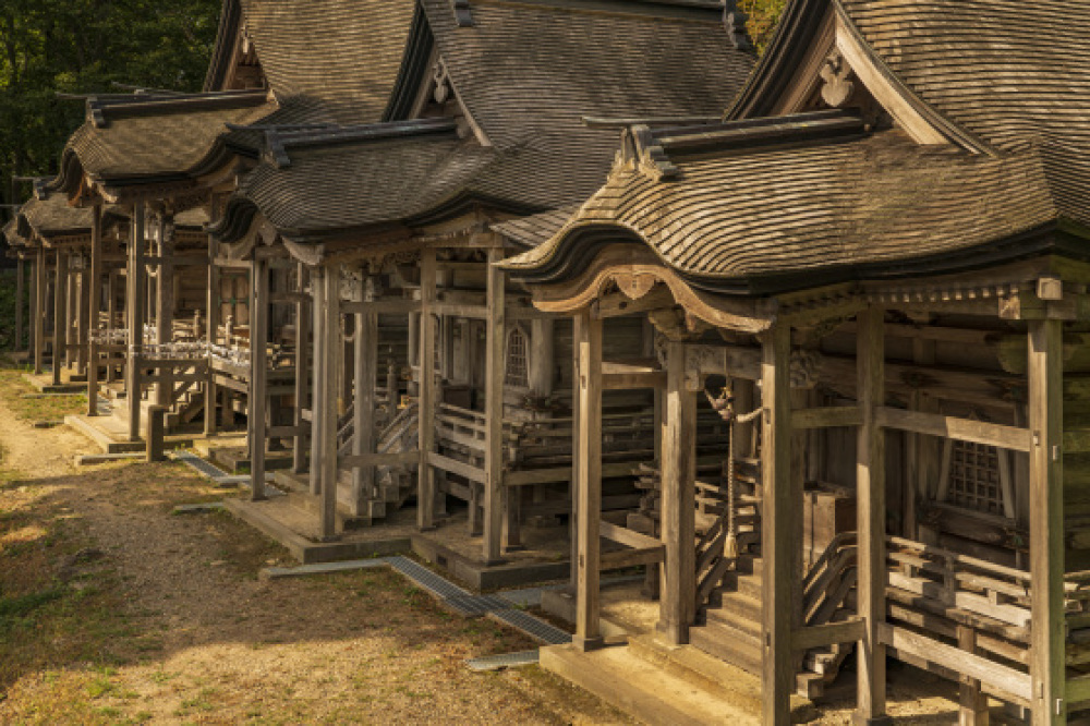 秋田県男鹿市船川港本山門前祓川赤神神社「五社堂 遥拝殿」_a0096313_11360226.jpg